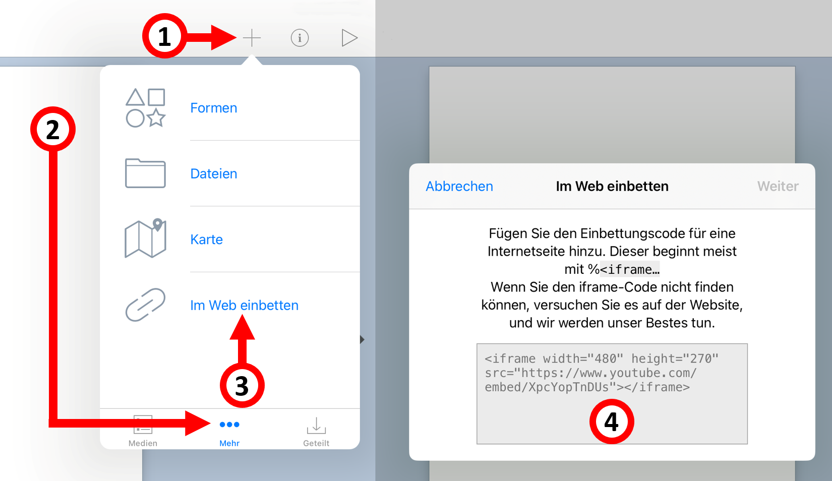 Arbeiten mit Book Creator