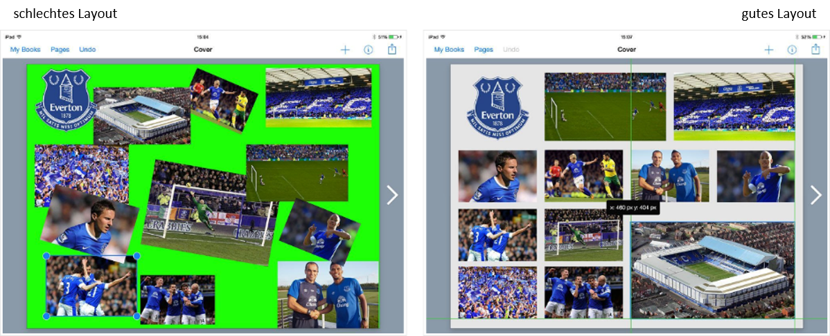 Arbeiten mit Book Creator