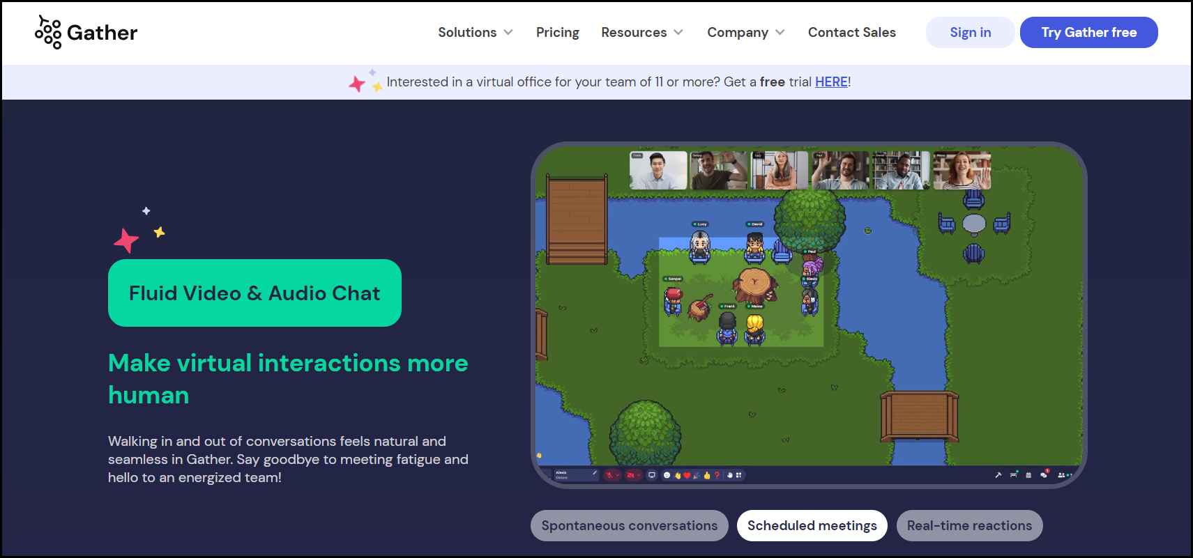 Virtuelle Begegnungsorte mit »Gather.town«