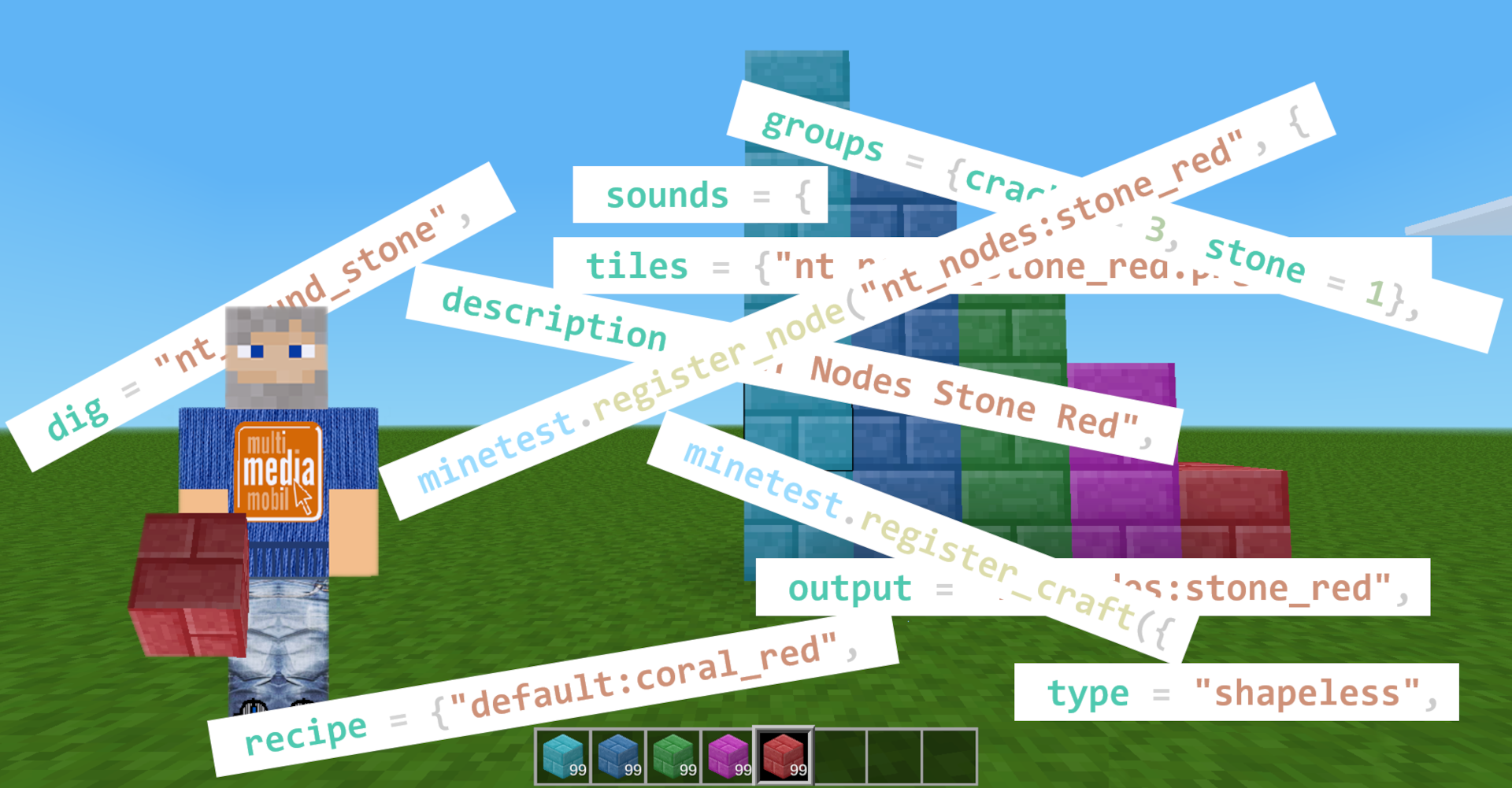 Minetest: Mod-Programmierung