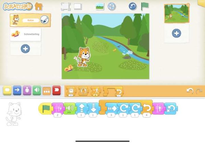 Programmieren lernen mit Scratch Jr multimediamobile Das Multimedia